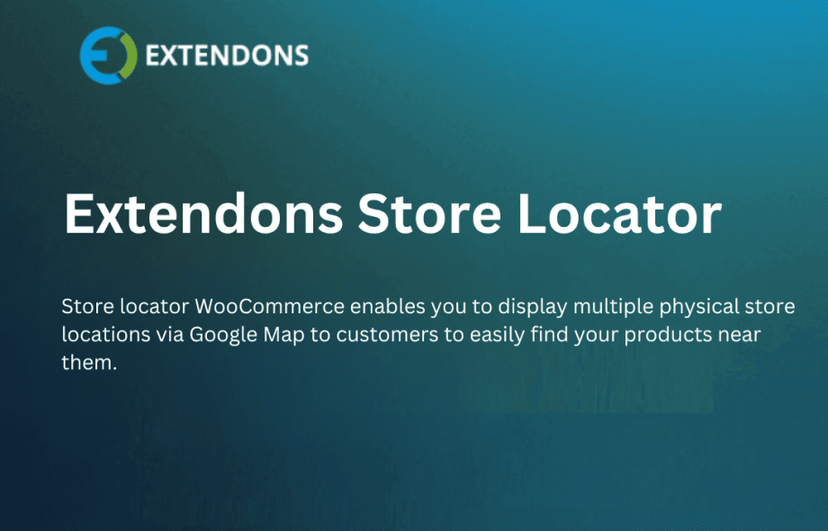 WooCommerce Store Locator