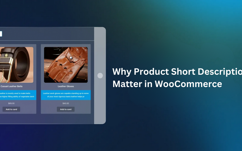 WooCommerce Product Description