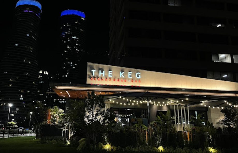 The keg menu