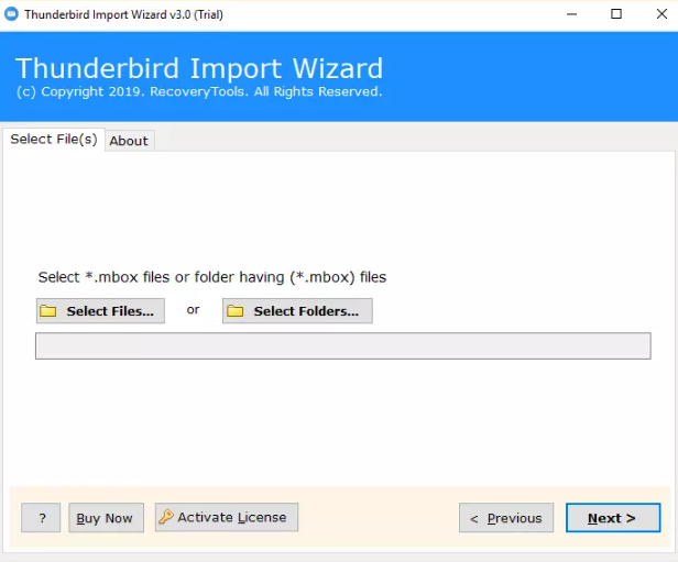 thunderbird importer